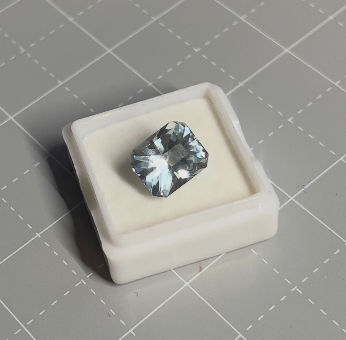 7.17 ct Icy Blue Topaz