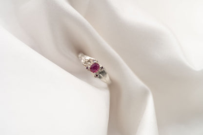 Sailor Moon Ring | Ruby | Silver | Size 5
